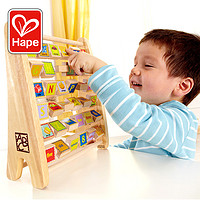 Hape 字母珠算架3-6岁珠算盘 儿童玩具宝宝数字图案学习早教佳品