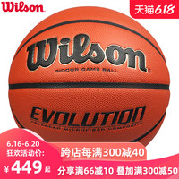 Wilson威尔胜原装进口Evolution全美高中比赛用球7号篮球WTB0516 WTB0595-0704【皇家蓝】