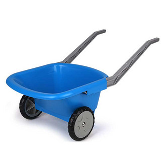 Hape沙滩推车玩具1-2-6岁儿童宝宝男女孩挖沙工具大号戏水玩具 沙滩推车-蓝色