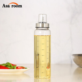 Asa room 高硼硅玻璃油瓶 304不锈钢油嘴加厚款 500ml *4件