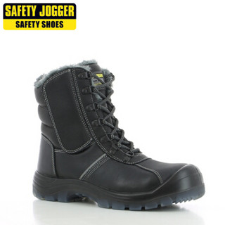 Safety Jogger NORDIC S3 高帮防砸防穿刺防寒安全鞋 850600 黑色 44 少量库存 订做款