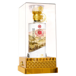 白水杜康山水情52度500mlx6瓶礼盒装浓香型白酒
