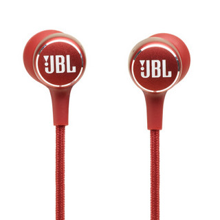 JBL 杰宝 LIVE 220BT 入耳式颈挂式蓝牙耳机 宝石红