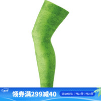 DAIWA达亿瓦 DA-52009 防晒腿套 吸汗速干透气运动腿套 钓鱼户外 黄绿色六角 L