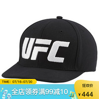 Reebok锐步男款棒球帽字母休闲Combat UFC 222CK6927 Black OSFA