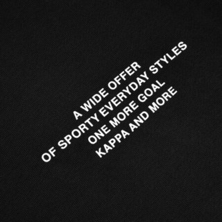 Kappa卡帕针织套头衫2020新款男运动卫衣休闲外套圆领长袖上衣K0A52WT58D 黑色-990 M