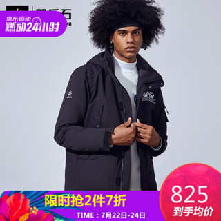 Kailas 凯乐石 户外运动  男款工装派克棉服 KG050044 黑色 L