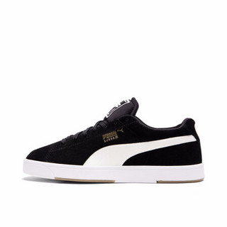 PUMA 彪马 Suede S Lace-Up 男子运动板鞋 356414-03 黑/白 39