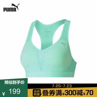 PUMA彪马官方 女子训练运动内衣 GET FAST 518286 亮绿色-11 32/CD