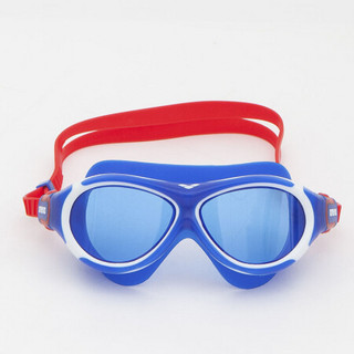 阿瑞娜（arena） 青少年儿童泳镜高清防水防雾无痕大框舒适游泳镜 蓝色
