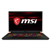 MSI 微星 绝影 GS75 17.3英寸 游戏本 黑色 (酷睿i9-10980HK、RTX 2070 Super Max-Q 8G、32GB、1TB SSD、1080P、IPS、300Hz)