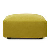 MUJI 棉雪尼尔单元沙发/搁脚凳/大/长77cm用沙发套 绿色