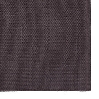 MUJI 印度棉 手织地毯 炭灰色 100×140cm