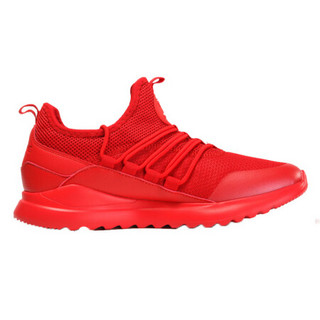 KELME卡尔美 男鞋 春季新款运动鞋网面透气耐磨跑步鞋时尚休闲鞋6681011 红色 40