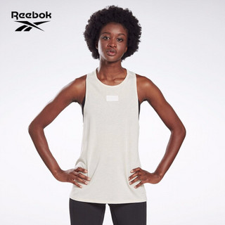 Reebok锐步 运动健身LM Burnout Tank莱美女子运动背心 GE6064_米黄色 A/XS