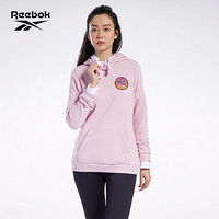 Reebok锐步 运动经典RSC W HOODED SWEAT女子连帽卫衣 GN9894_粉色 A/XS