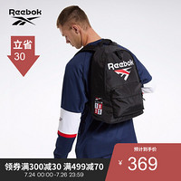 Reebok锐步 运动经典CL Supporter BP男女双肩背包GD1033 GD1033_黑色 N SZ