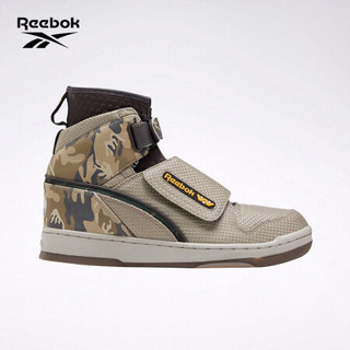 Reebok锐步运动经典ALIEN STOMPER U.S.C.M.男女中帮休闲鞋FV5052 FV5052_沙黄色/灰色 42