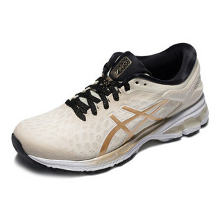 ASICS/亚瑟士 2020春夏女士跑鞋稳定支撑运动鞋 GEL-KAYANO 26 米色/金色 35.5
