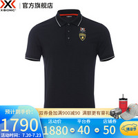 X-BIONIC LAMBORGHINI POLO联名男款旅行商务运动Polo衫 XBIONIC 黑色 XL