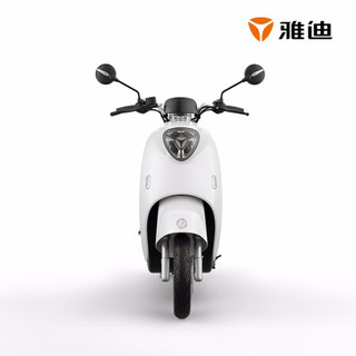 雅迪 Yadea新款电动车M6冠军版60V时尚代步轻便摩托车男女通用 M6劲远版/白色