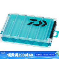 DAIWA达亿瓦 REVERSIBLE CASE 路亚假饵配件收纳盒路亚盒钓鱼配件 垂钓小工具 绿色 RC100