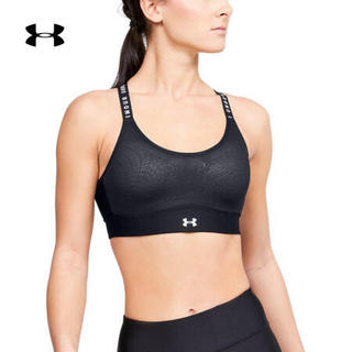 安德玛官方UA Infinity女子运动内衣—中强度Under Armour1351990 黑色001 XL