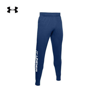 安德玛官方UA Sportstyle男子运动裤子长裤Under Armour1329298 蓝色449 M