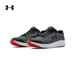 安德玛官方UA Surge 2男子跑步鞋Under Armour3022595 灰色100 42.5