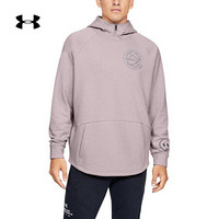 安德玛官方UA 库里SC30运动连帽卫衣男女同款Under Armour1353553 粉红色667 男码M/女码L