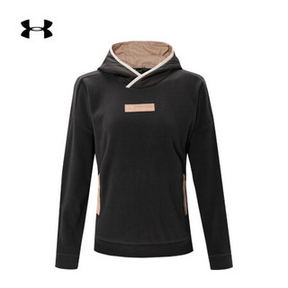 安德玛官方UA Trek Polar女子运动连帽卫衣Under Armour1356135 灰色010 M