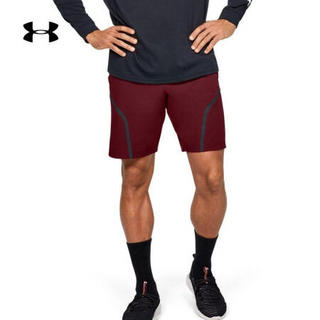 安德玛官方UA Flex Woven男子运动短裤Under Armour1351662 红色615 L