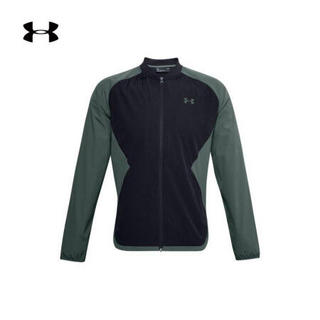 安德玛官方UA 男子运动防护飞行员夹克Under Armour1357137 黑色001 XXL