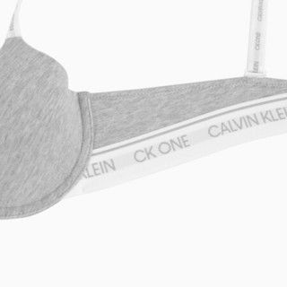 【CK ONE泫雅同款】CK UNDERWEAR 2020春夏新款薄衬垫文胸QF5732AD 020-灰色 320C