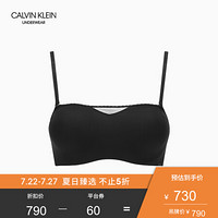 CK UNDERWEAR 2020春夏款 女装可拆卸肩带文胸 QF5957AD 001-黑色 34C