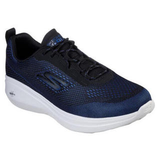 SKECHERS斯凯奇男鞋系带网面运动鞋休闲鞋跑步鞋55105 Black/Blue 13