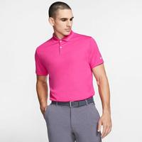 NIKE/耐克 男士高尔夫球衫 Vivid Pink/White