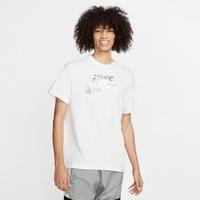 Nike耐克男士T恤圆领短袖纯棉上衣CT6879 White L