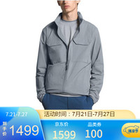 The North Face北面男款外套拉链运动服立领休闲外套NF0A3T25 红色 XS