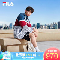 FILA x MIHARA 斐乐老爹鞋女2020秋季新款休闲鞋 蔡徐坤力荐 波点鞋 F12W034123F 沙壳色-SS 37.5