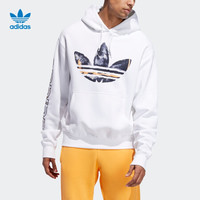 阿迪达斯官网adidas 三叶草WATERCOLOR HDY男装经典运动服套头衫ED6272 如图 XL