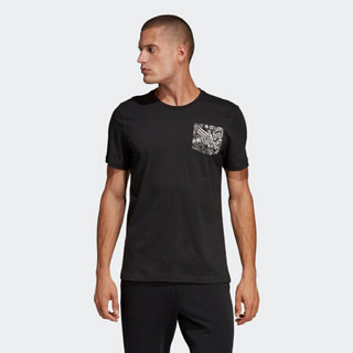 阿迪达斯官网 adidas MH POCKET T 男装训练运动短袖T恤DV3097 如图 2XL