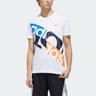 阿迪达斯官网 adidas neo M CS TEE 男装运动短袖T恤FN6501 白 A/M(175/96A)