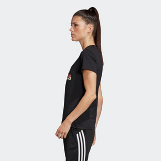 adidas 阿迪达斯 W MHG BOSFoil T 女子运动T恤 FJ5010 黑色 XL