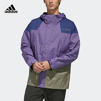 阿迪达斯官网 adidas 男装户外运动连帽夹克外套FN0832 如图 2XL