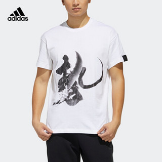 阿迪达斯官网 adidas WJ SS T STORY 男装运动型格短袖T恤FM9349 如图 S