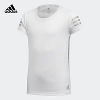 阿迪达斯官网 adidas YG TR RUN TEE 大童装训练运动短袖T恤ED6286 ED6286 164CM