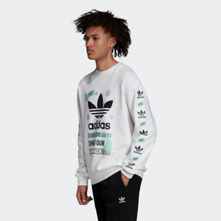 阿迪达斯官网adidas 三叶草BODEGA CREW男装经典运动服卫衣FP7706 如图 M