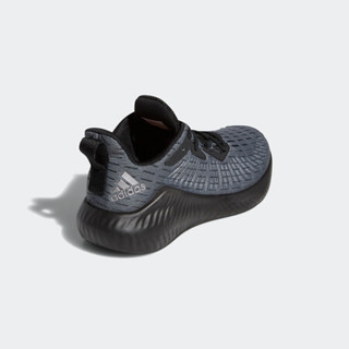 阿迪达斯官网 adidas alphabounce+ J 大童跑步运动鞋EF0944 金属影迹灰/黑色 36(220mm)