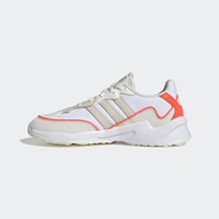 adidas 阿迪达斯 neo 20-20 FX 女鞋休闲运动鞋 EH2147 白/矾土棕/红荧光 36.5